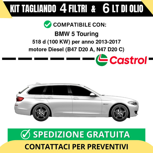 Tagliando per bmw touring - tagliando,