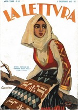 STAMPA 1939 COSTUME SARDO