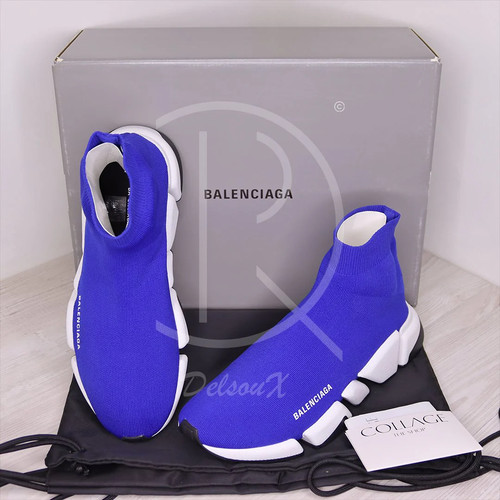 Balenciaga speed blu scuro - blu, 2.0