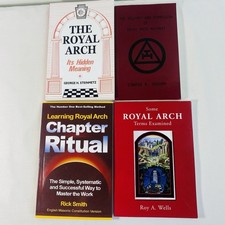 4 Royal Arch Masonry Books