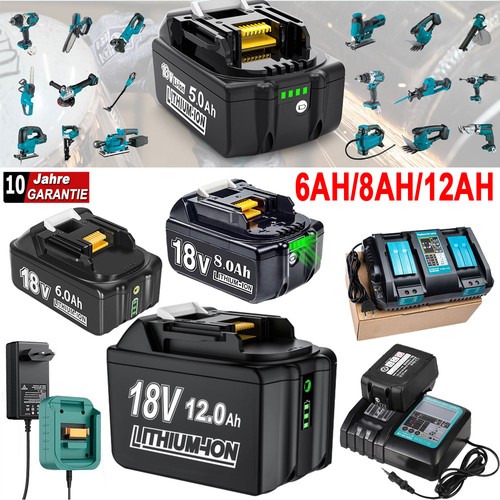 8ah 12ah per makita 18v - 8ah,