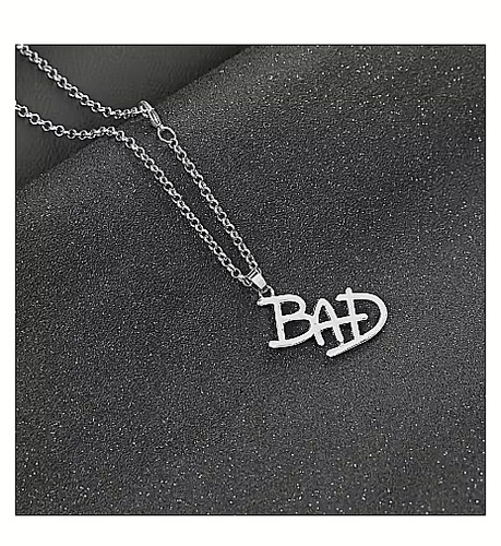 Collana michael jackson bad - jackson, 'bad'.