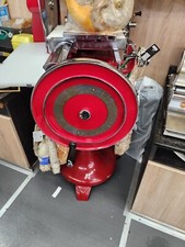 affettatrice d’epoca OMEGA professionale funzionante colore rosso