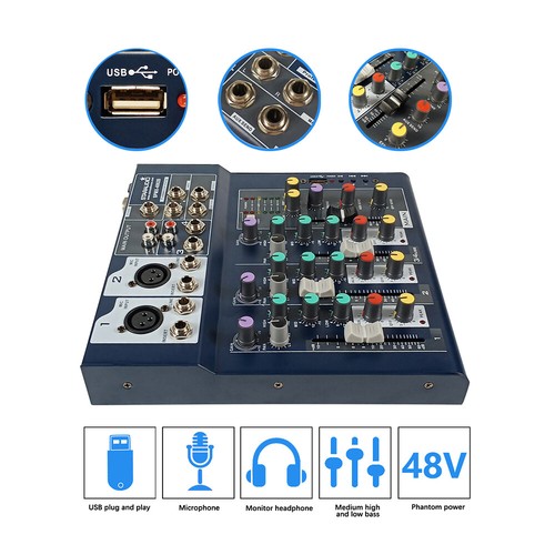 Mixer usb canali - usb, studio