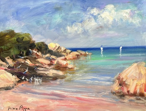 Dipinto olio originale - , 11x14