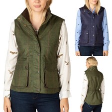 Gilet donna stampa tweed gilet