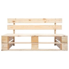 Panca da Giardino su Pallet in