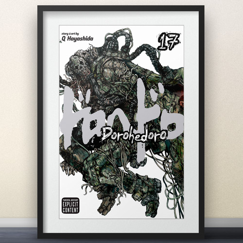 Dorohedoro volume cover - cover, art