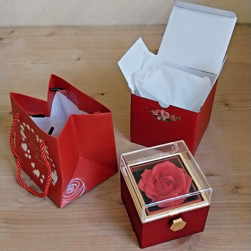 Portagioie rosso oro - portagioie,