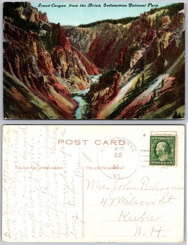 Cartolina parco nazionale - cartolina,