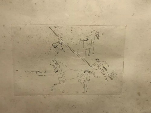 Disegno cavalieri con - , di
