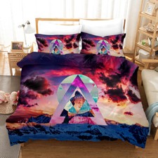 Set copripiumino 3D Mountains