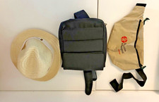 Lotto: Borsello Uomo Byblos + marsupio in tela + cappello borsalino