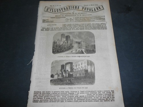 1872 avignone francia - 1872,