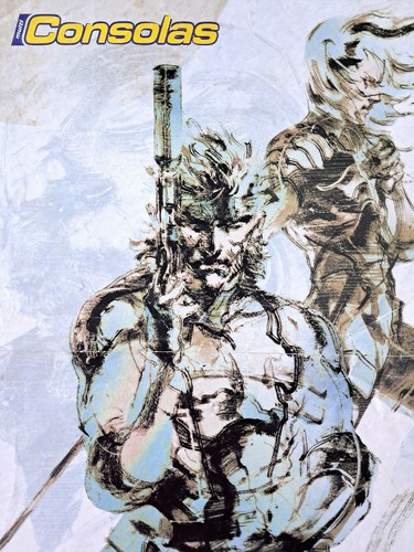 Poster metal gear solid - metal, 2