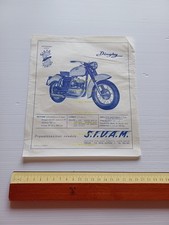 SIATA 160 Dinghy anni 50 depliant italiano originale