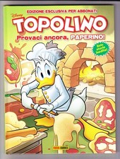 topolino fuori serie omaggio abbonati paperino 2 cartonato mai letto raro