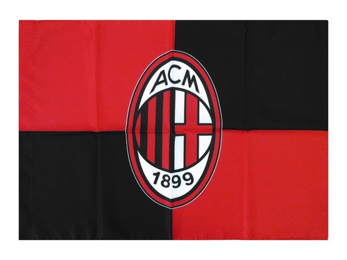 Bandiera milan ufficiale logo - ufficiale,