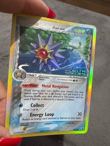 Carta starmie delta - delta, species