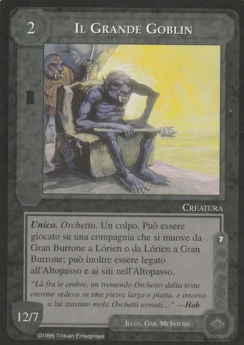 Signore degli anelli gcc - signore,