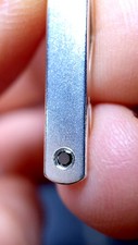 Cravatta diamantata argento