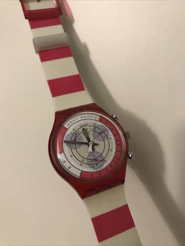 Swatch chrono navy berry - swatch,