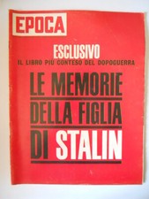 EPOCA 886 1967 Memorie di Stalin Marc Chagall Pietro Cascella Sordi [SC40B]