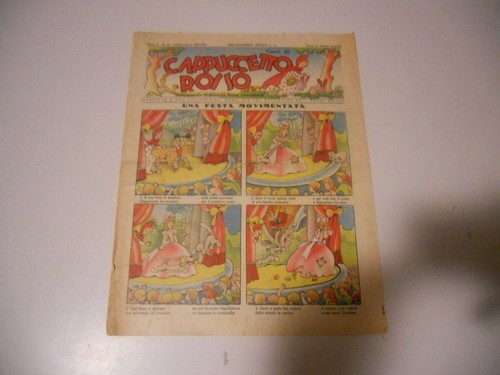 Cappuccetto rosso giornale - cappuccetto,