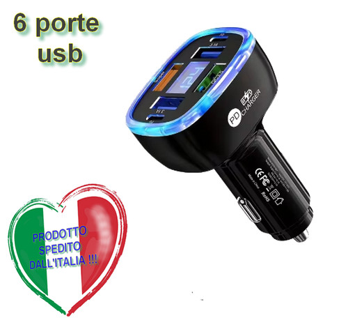 Caricabatterie per auto usb - auto,