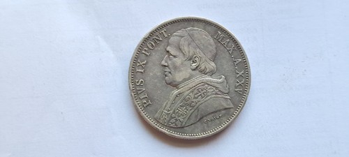 Stato del vaticano lire 1870 - del,