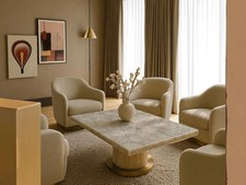 Bianco Quarzo Caffè Table Top