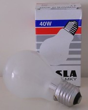 10 Lampade 40W E27 Incandescenza  Lampadina goccia smerigliata