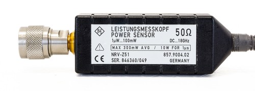 Rohde schwarz nrv z51 - rohde,