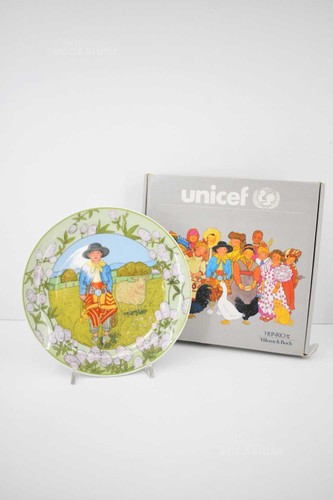 Piatto ceramica unicef - ceramica,
