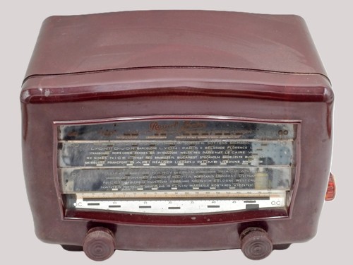 Ancien poste radio tsf - ancien, en