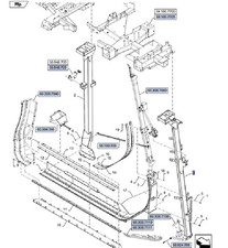 Telaio vendemmiatrice cnh - telaio,