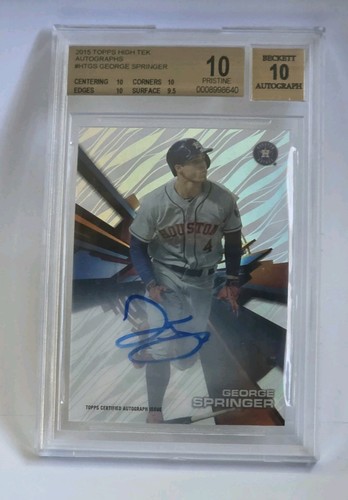 2015 topps high tek - topps, george