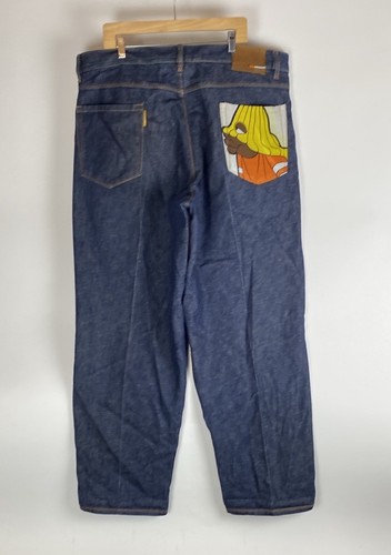 Jeans larghi vintage y2k - jeans,