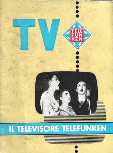 Brochure televisore telefunken - brochure,