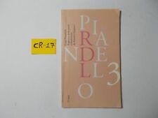 LIBRO IL GIUOCO DELLE PARTI L. PIRANDELLO (CON COMMENTO DI A. GRAMSCI) L' UNITA'