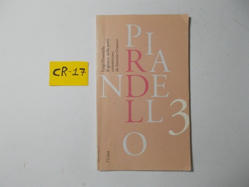 Libro giuoco delle parti - il,