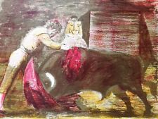 ALIGI SASSU: Rara Litografia Firmata, Numerata; Perfetta. STUPENDA!!!