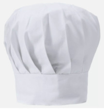 5 PEZZI - CAPPELLO da CUOCO Unisex REGOLABILE Cucina CHEF Cotone UNISEX