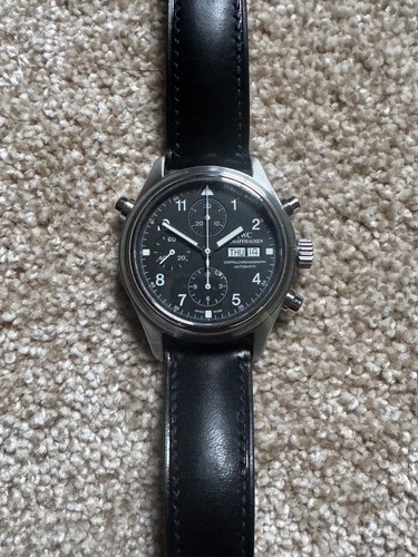 Iwc 3713 doppio - doppio, cronografo