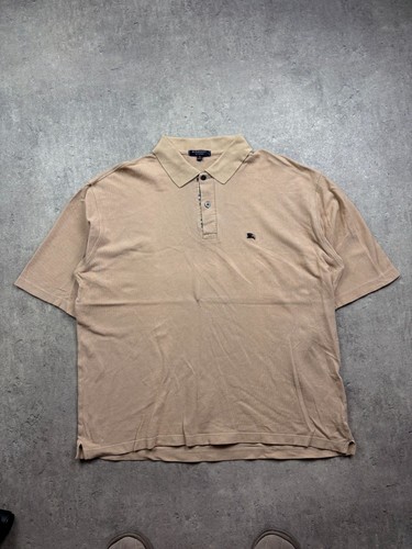 Polo uomo beige burberry - uomo,