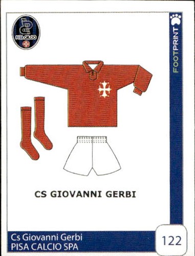 Figurina pisa calcio 100 - figurina, anni