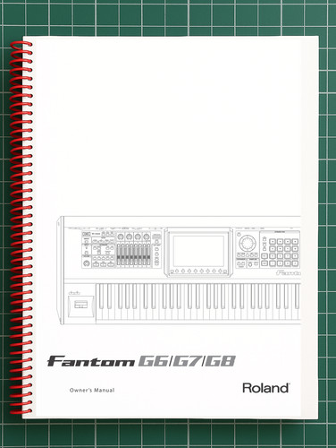 Roland fantom manuale - g7,