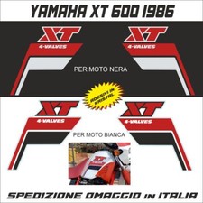 ADESIVI YAMAHA XT600 1986 per
