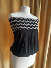 Top da sera senza spalline