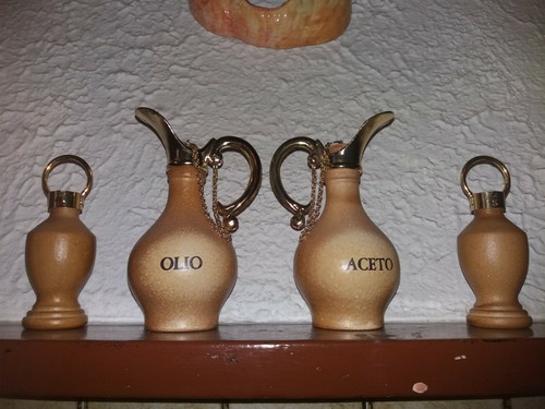 Set olio aceto pepe sale - , in